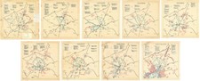 Set of 9 WWII Battle of the