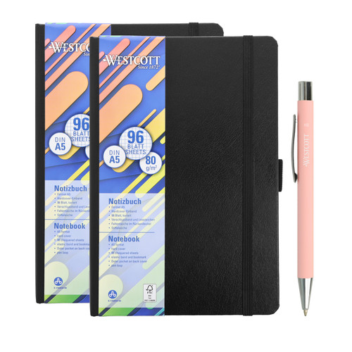 Westcott notizbuch din - din, a5
