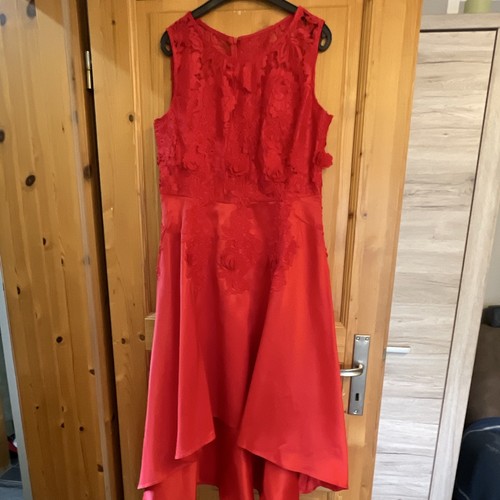 Damen abendkleid rot - damen, s