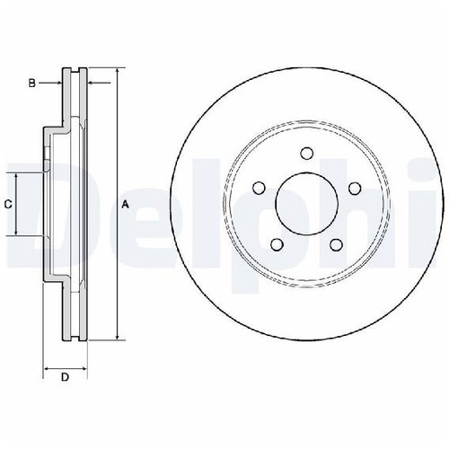 Bremsscheibe vorne für - 2x,