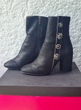 Hammerstein Stiefelette Stiefel Trachtenschuh  Gr 38 Schwarz Neu 279€ 1xgetragen