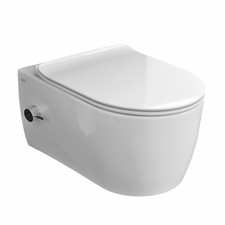 VORTEX Dusch WC Deckel integrierte Armatur spülrandlos Taharet #126