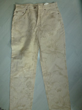 *MAC* Jeans Stella Gr. 40/32beige/Blumenmotiv kaum getragen !!