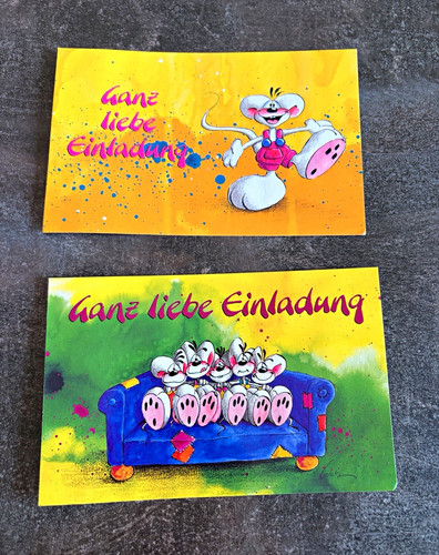 Diddl einladungskarten ganz - diddl, „ganz