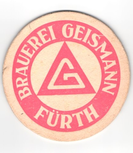 Bierdeckel fürth brauerei - bierdeckel, fürth,