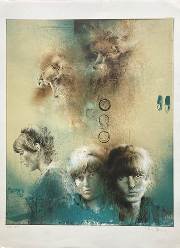 Lithografie 1984 klaus - 1984,