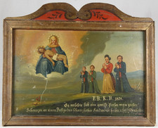 Antike Votivtafel 1858