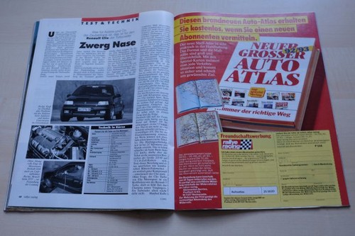 Rallye racing 1992 renault - racing, 05/1992