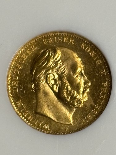 Mark 1872 wilhelm i - 10, a