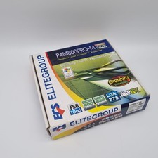 ECS ELITEGROUP P4M800PRO-M V1.0A Micro ATX Windows XP Mainboard RETRO LGA 775