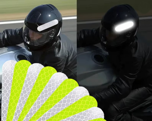 Reflektierende aufkleber helm - reflektierende,