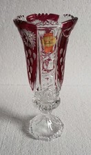 Bleikristall Vase Überhang