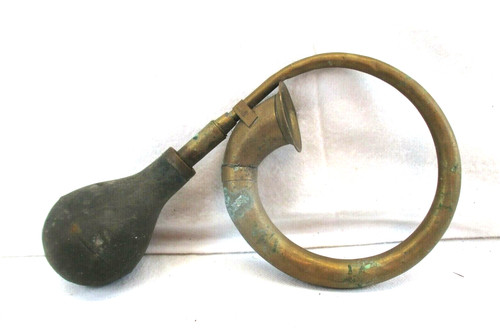 Uralte horn hupe messing mit - uralte,