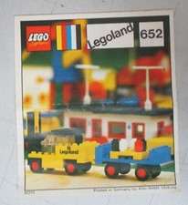Lego System 652 Bauanleitung