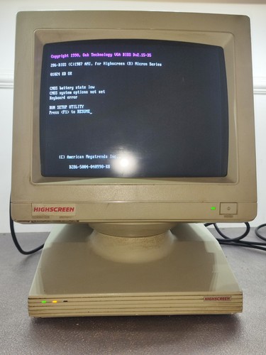 Retro highscreen 286 123 - highscreen, 286-123,5"