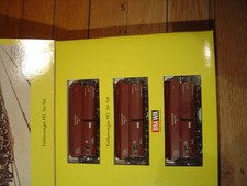 BRAWA H0 - 2000 -  3er set Kohlenwagen DRG