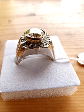 Ring  mit  Moissanit - Diamant