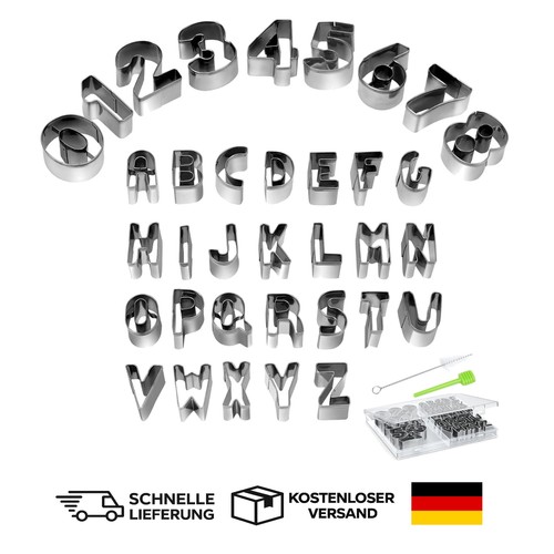 Buchstaben zahlen - buchstaben,