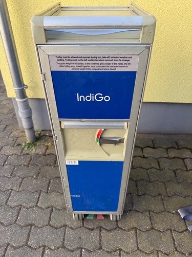 Indigo flugzeugtrolley - indigo,,
