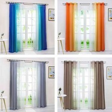 2er Pack Gardinen Farbverlauf