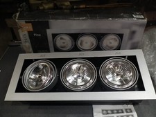 Pino Deckeneinbauleuchte 3x 50Watt ,  Strahler , Spot Lichtleiste, " NEU " TOP !