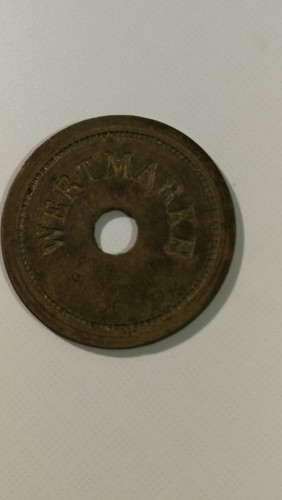 Wertmarke 30pfennig gelocht - wertmarke,