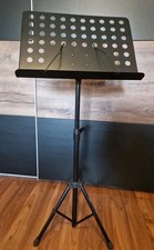 McGrey Notenständer Orchesterpult Notenpult Metall verstellbar Musik Noten *TOP*