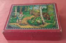 Antik-Holzblock-Würfelpuzzle-