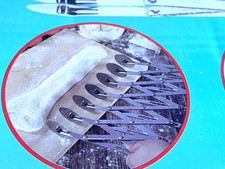 Profi Edelstahl 7 Rad Teig Roller Teiler Kekse Gebäck Schneider