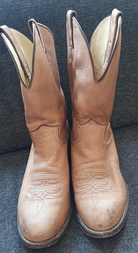 Justin vintage cowboy western - justin,