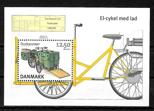 Dänemark europa postfahrrad - dänemark,