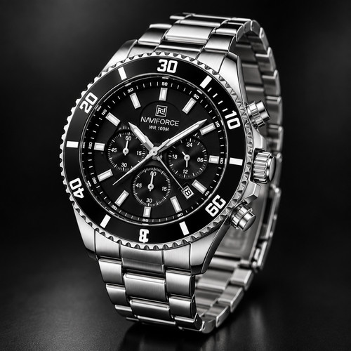 Herrenuhr chronograph quarz - chronograph,