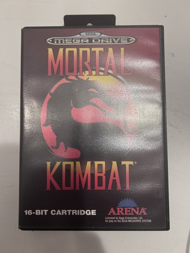Sega mega drive mortal - mega, kombat