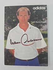 Franz beckenbauer autogramm - franz,