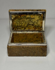 Alabasterdose (Marmor?) grün