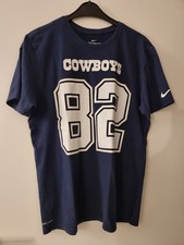Nike T Shirt, The Nike Tee, dri-fit, Gr. XL, "Dallas Cowboys", dunkelblau