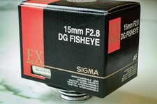 Sigma 15mm F/2.8 EX DG Fisheye für Pentax-Anschluss