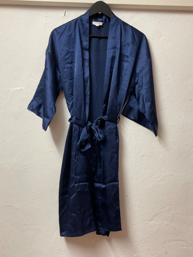 Morgenmantel blau damen - blau,
