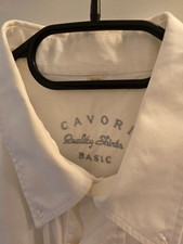 HERRENHEMD WEISS LANGARM CAVORI GR 44