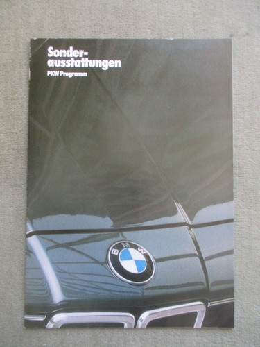 Bmw sonderausstattungen - bmw,