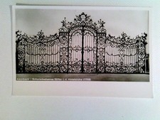 Amorbach, Abteikirche, Schmiedeeisernes Gitter, Ansichtskarte, ungelaufen, ca. 1