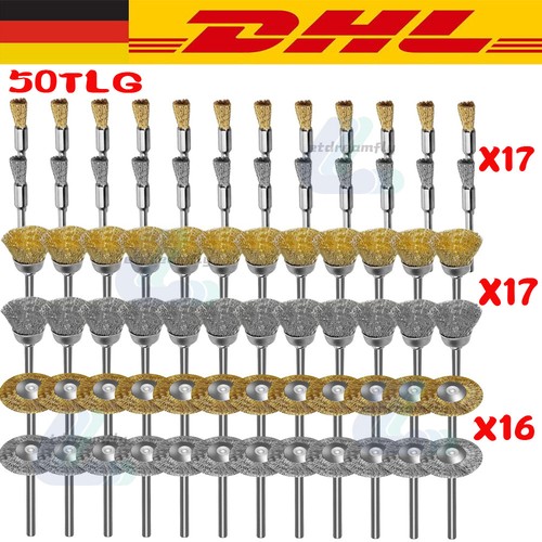 Stk messingbürste - 50, stk.messingbürste