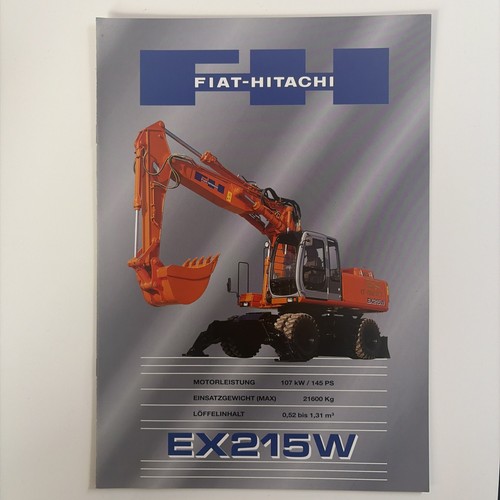 Fiat hitachi ex215w - fiat,