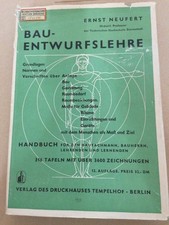 Bau-Entwurfslehre Neufert