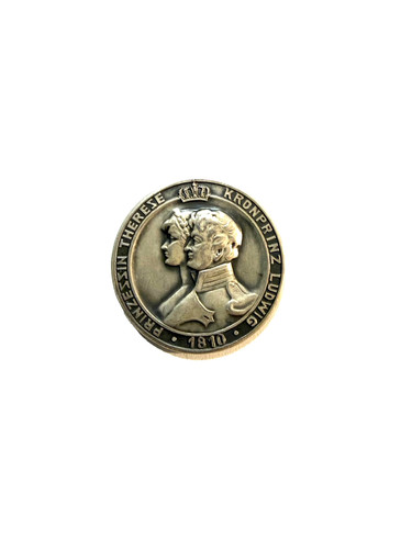 Bayern silbermedaille 1910 - bayern,