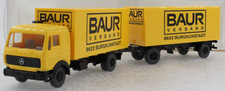 Wiking 1:87 Werbemodell A.S.S alt LKW MB 1635 Lastzug Baur Versand 1988 OVP MiB