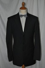 HUGO BOSS SAKKO Gr.98 (Lgroß) schwarzanthrazit Modell: ANGELICO/PARMA