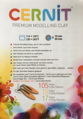 Modelliermasse cernit basteln - cernit,