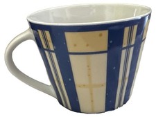 Flirt by R&B French Vanilla Tasse & Unterteller Porzellan Geometrisch Mehrfarbig