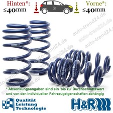 H&R Tieferlegungsfedern 40mm